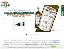 Tablet Screenshot of monini.pl
